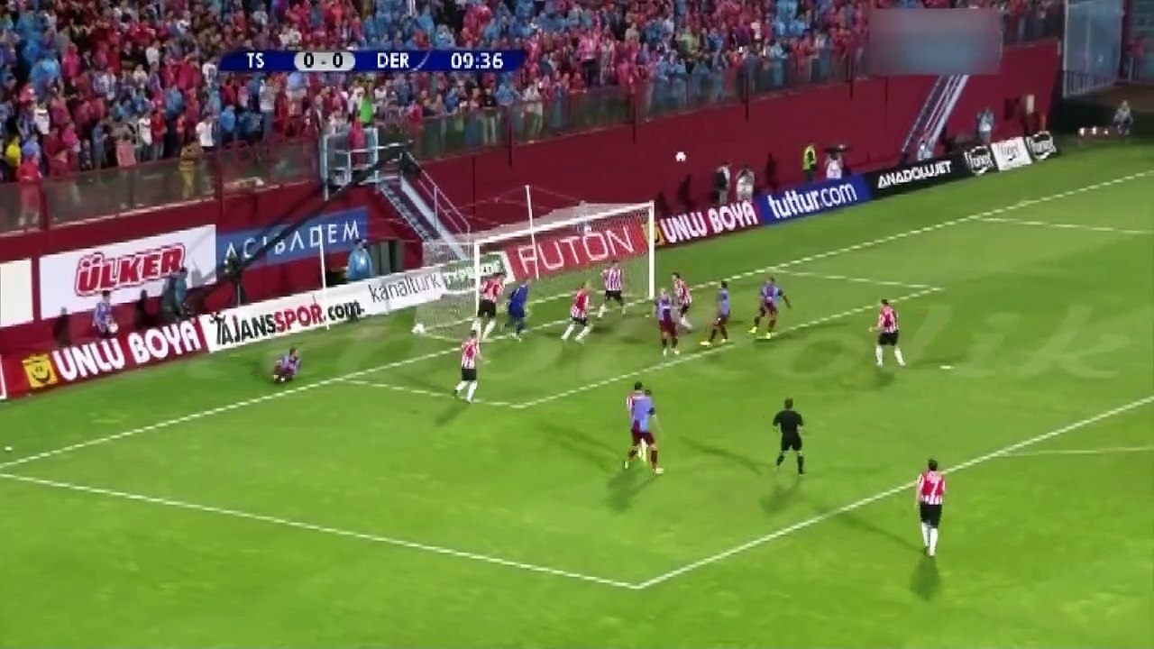 Trabzonspor 4-2 Derry City FC 18.07.2013 - 2013-2014 UEFA European League 2nd Qualifying Round 1st Leg