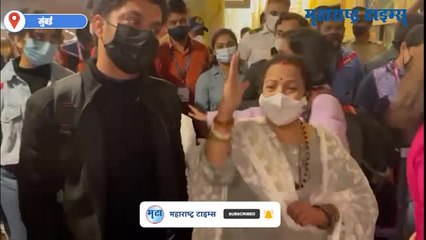 भारत मातेचा जयघोष! महापौरांनी केले मुंबईत परतलेल्या विद्यार्थ्यांचे स्वागत