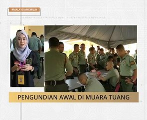 #MalaysiaMemilih: Pengundian awal di Muara Tuang