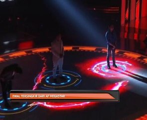 Ewal tersingkir dari AF Megastar