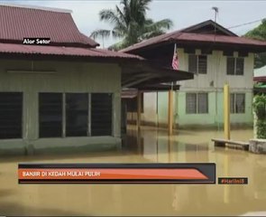 Banjir di Kedah mula pulih