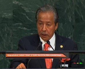 Pendudukan haram Israel di bumi Palestin perlu dihentikan