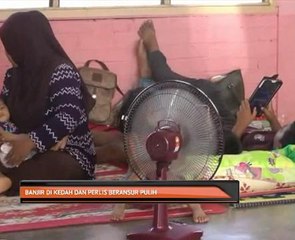 Banjir di Kedah beransur pulih