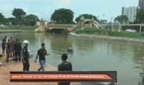 Nekad terjun ke dalam sungai elak ditahan pihak berkuasa