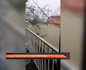 19 maut taufan Maria melanda Puerto Rico