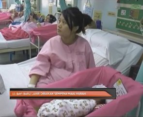 Download Video: 11 bayi baru lahir diraikan sempena Maal Hijrah