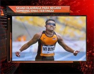 Skuad olahraga para negara sumbang emas tertinggi