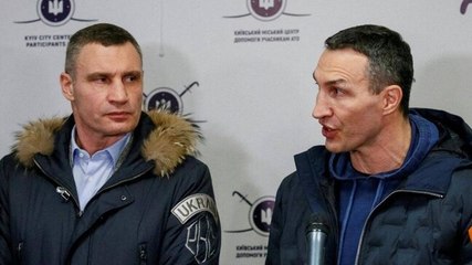 Boxing legends Klitschko brothers to take up arms and fight for Ukraine
