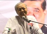#MalaysiaMemilih: Tun M minta orang ramai jangan undi PH