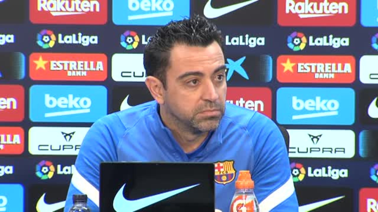 Xavi: "Está bien que haya ilusión y euforia, pero tenemos que ser muy prudentes"