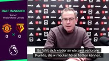 Rangnick ärgert sich über “verlorene Punkte”