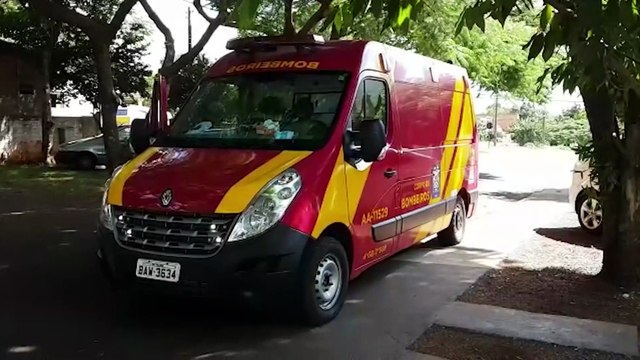 Siate atende vítima de queda no Bairro Santa Felicidade