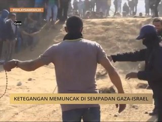 Ketegangan memuncak di sempadan Gaza-Israel