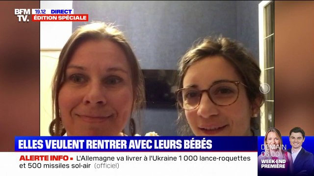 Parties en Ukraine avec leurs conjoints, Manuela et Laura demandent à être rapatriées le plus vite possible après la naissance de leurs bébés par GPA