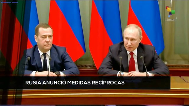 teleSUR Noticias 14:30 26-02: Rusia anuncia medidas recíprocas