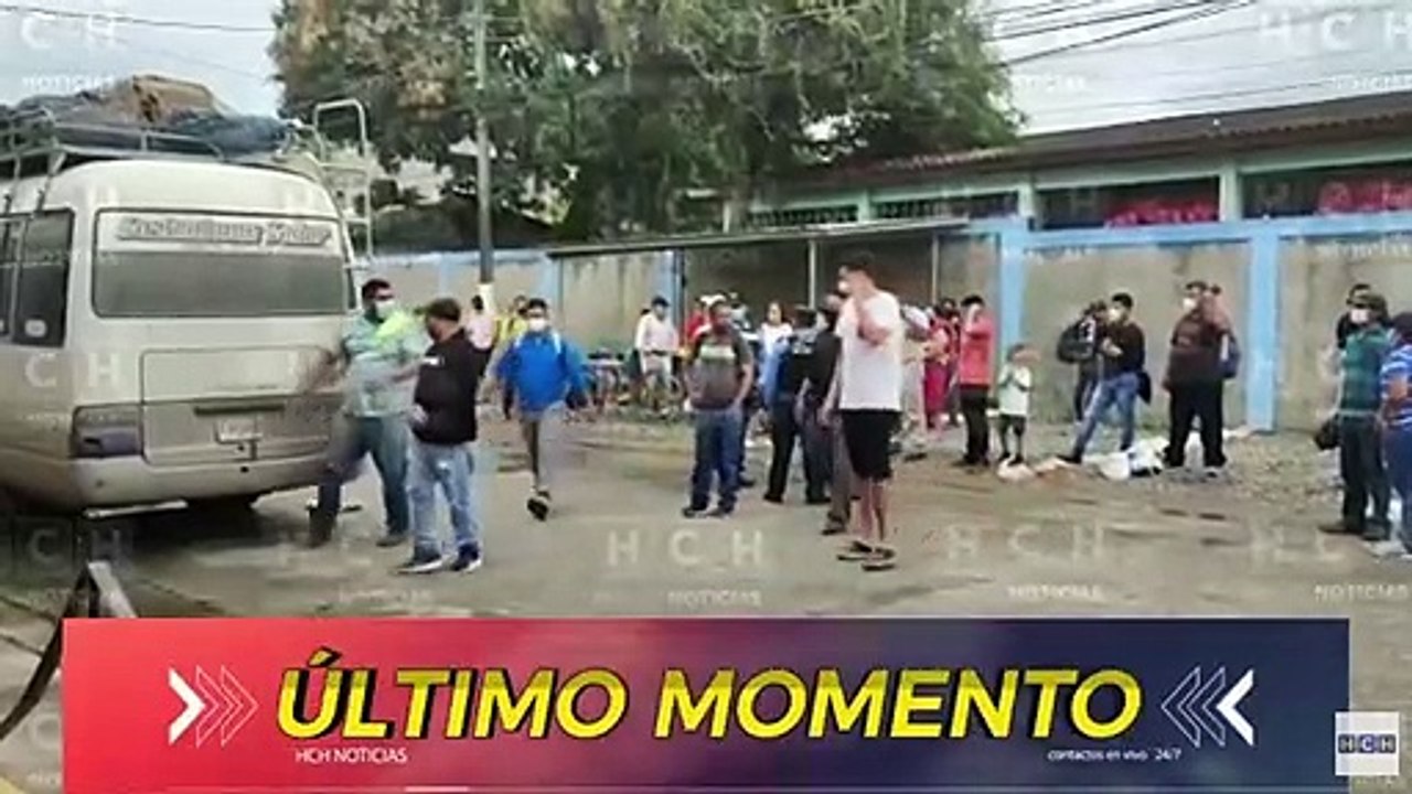 ¡Imparable violencia! Atentan a disparos contra unidad del transporte urbano en El Progreso, Yoro