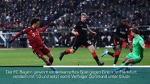 Fakten-Report: Bayern erkämpfen Sieg in Frankfurt