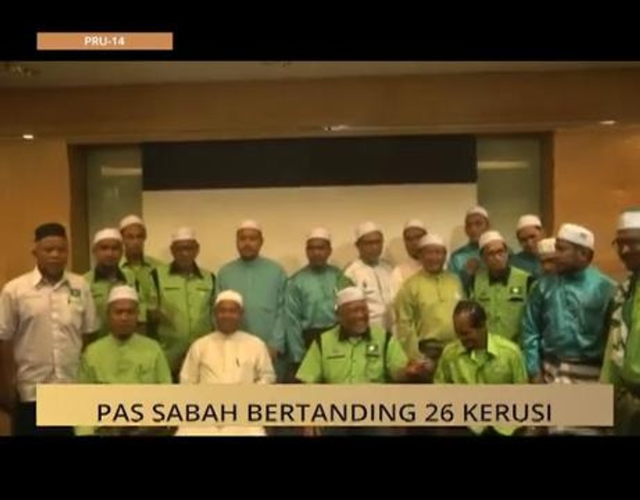 #MalaysiaMemilih: Pas Sabah bertanding 26 kerusi