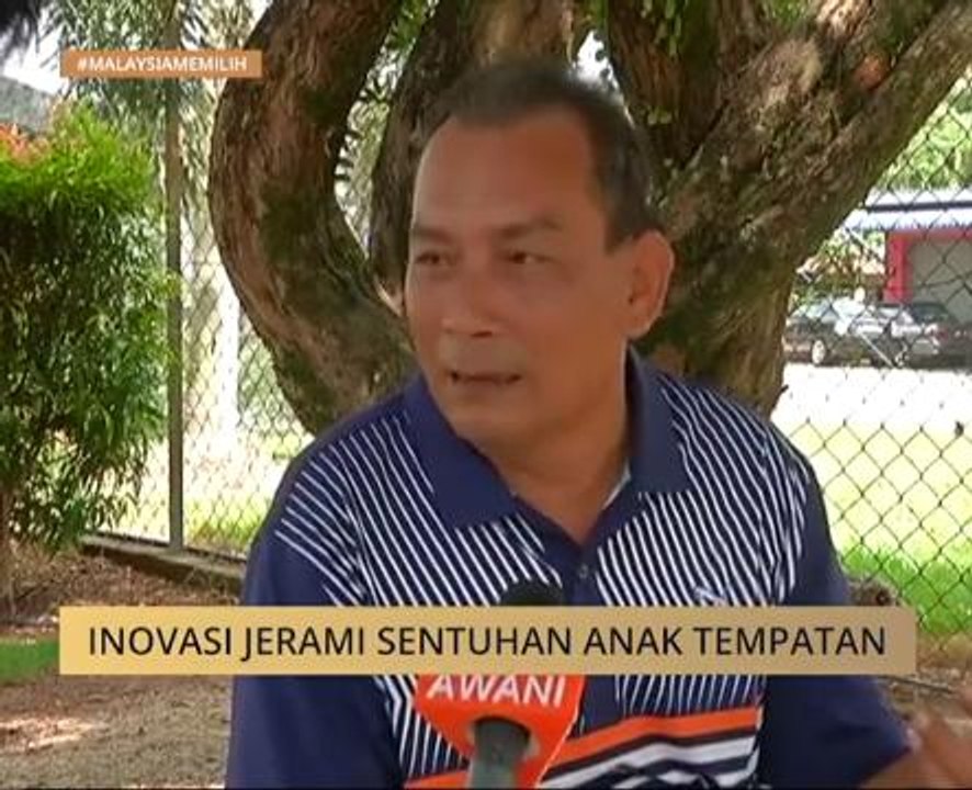 Inovasi jerami sentuhan anak tempatan