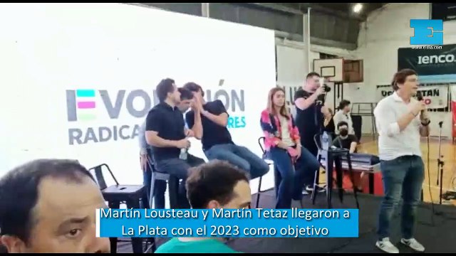 Martín Lousteau y Martín Tetaz llegaron a La Plata con el 2023 como objetivo