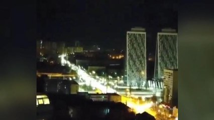 Kiev'de çatışma kameralara yansıdı