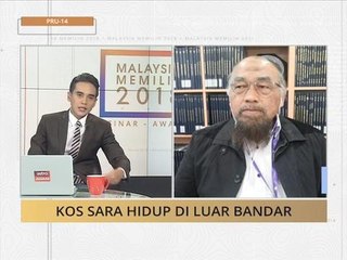 #MalaysiaMemilih: Kos sara hidup di luar bandar