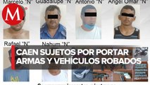 Policía de Morelos detiene a seis hombres por delitos contra la salud
