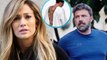 JLo self-pity when Ben Affleck gets angry when she talks about his tattoo