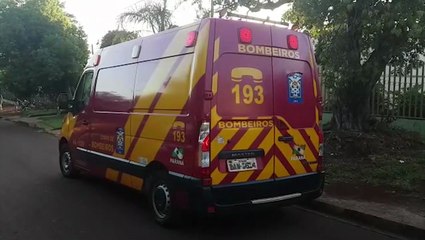 Criança fica ferida ao ser atingida por bicicleta no Santos Dumont