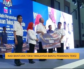 Kad Bantuan Teksi 1Malaysia bantu pemandu teksi