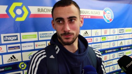 Lucas Perrin félicite Walter Benitez