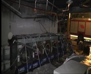 Kedai dobi meletup, mangsa melecur 50 peratus