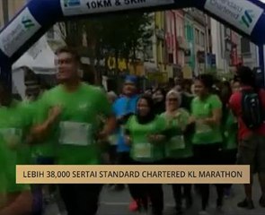 Lebih 38,000 sertai Standard Chartered KL Marathon