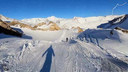 Tignes - Col des Ves bien peuffien - 22 Février 2022