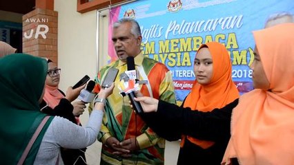 #AWANIJr: Program bacaan 5 minit disarankan pada semua sekolah di Terengganu