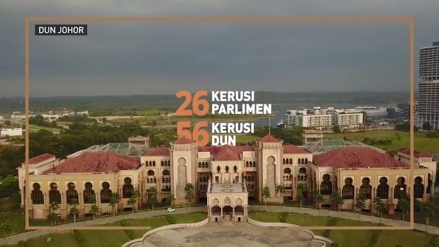 #MalaysiaMemilih: Kedudukan kerusi di Johor
