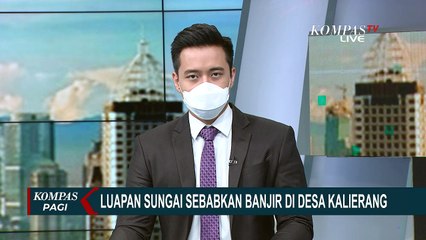 Sungai Meluap, Ratusan Rumah di Kabupaten Brebes Diterjang Banjir