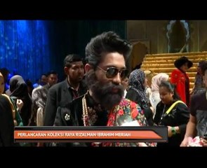 Perlancaran koleksi raya Rizalman Ibrahim meriah