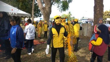 #AWANIJr: Maskot bertebaran di padang SMKSO