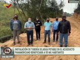 Instalan tubería de agua en acueducto Panamericano para optimizar servicio en los Altos Mirandinos