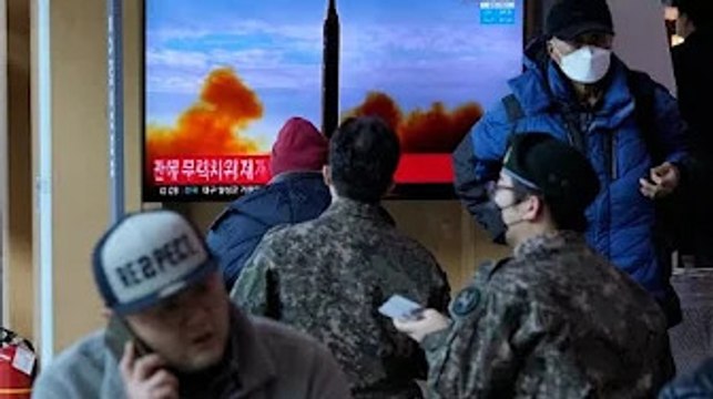 North Korea fires suspected ballistic missile into sea