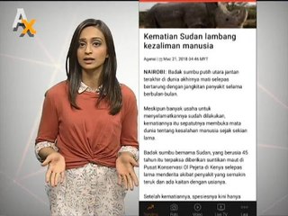 Suspek jual kereta tidak wujud ditahan polis & kematian Sudan lambang kezaliman manusia