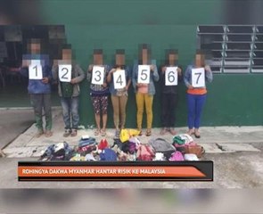 Rohingya dakwa Myanmar hantar risik ke Malaysia