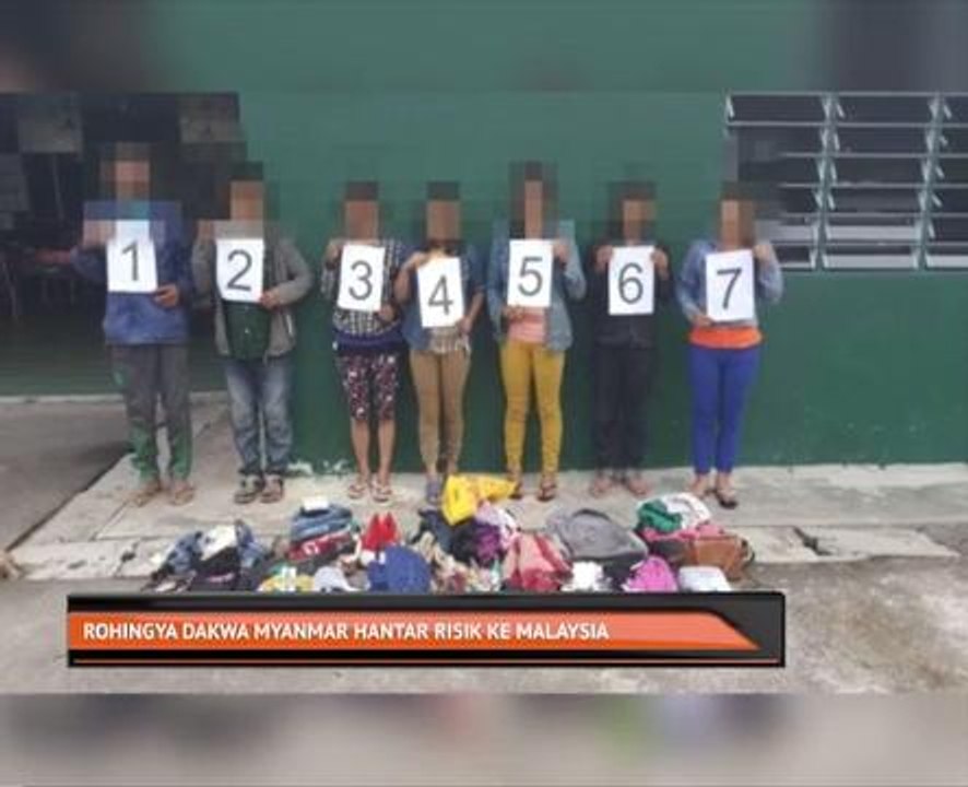 Rohingya dakwa Myanmar hantar risik ke Malaysia