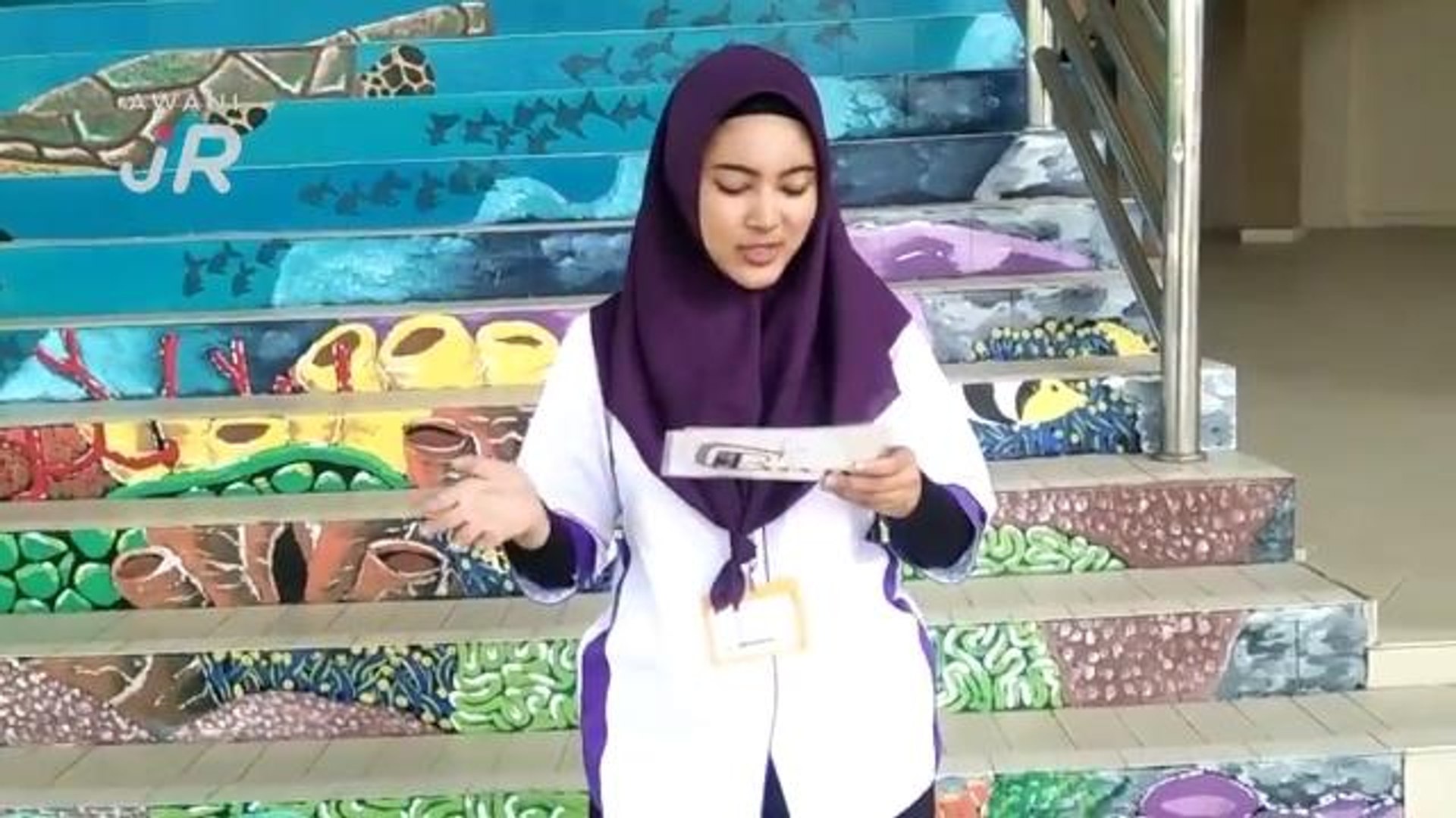 #AWANIJr: Krew BUGS TV prank mahasiswa UMT