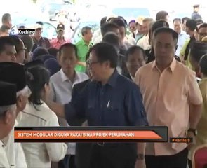 Bicara Sarawak: Sistem modular diguna pakai bina projek perumahan