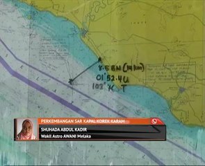 Perkembangan SAR kapal korek karam