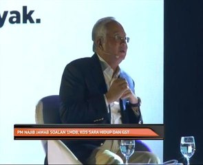 PM Najib jawab soalan 1MDB, kos sara hidup dan GST
