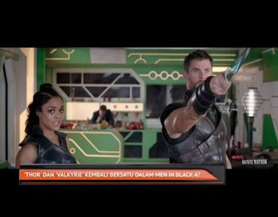'Thor' dan 'Valkyrie' kembali bersatu dalam Men in Black 4?