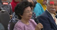 Hanya kerana sebaris jawapan Tun M - Tun Siti Hasmah